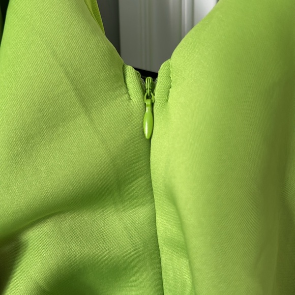 Ashley Stewart Puff Sleeve Midi Sheath Dress NWT - Picture 6 of 9